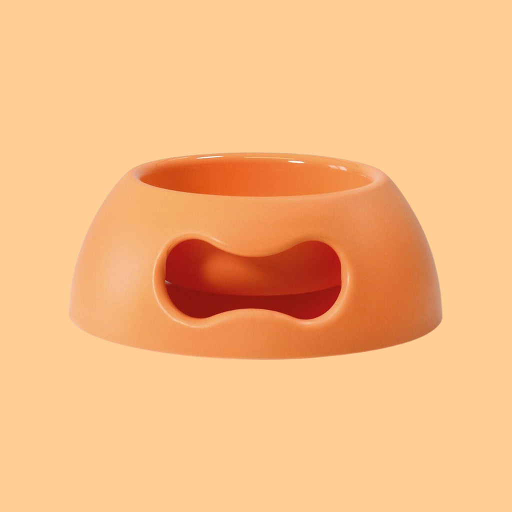 pappy orange dog bowl