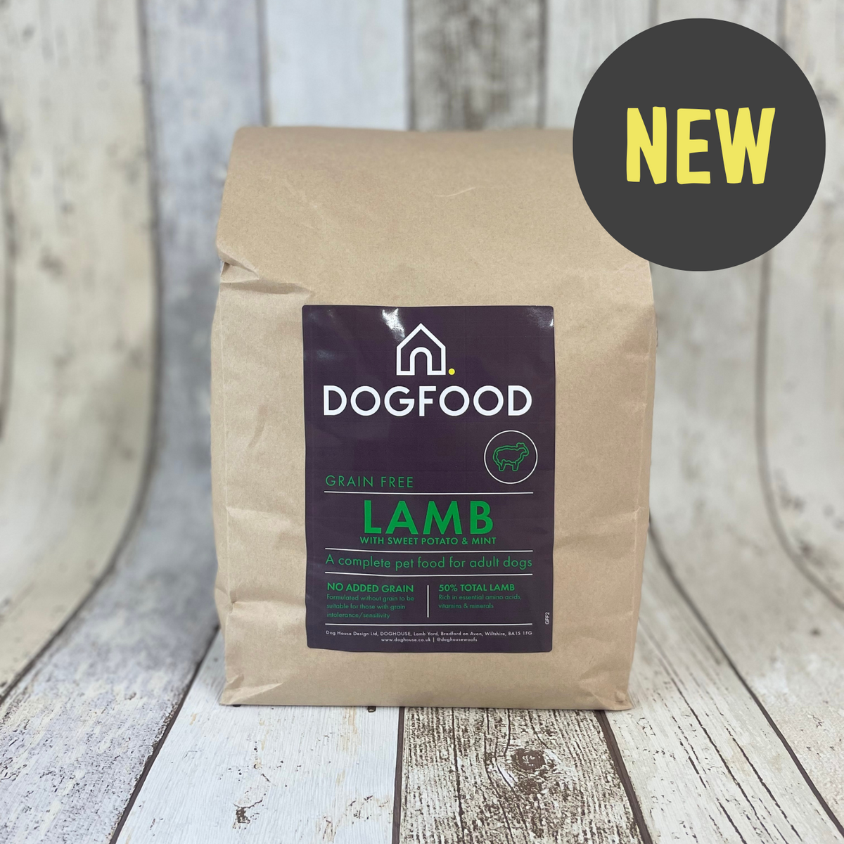 Picture of DOGFOOD Grain Free Lamb for Adult Dogs | DOGHOUSE Dry Food