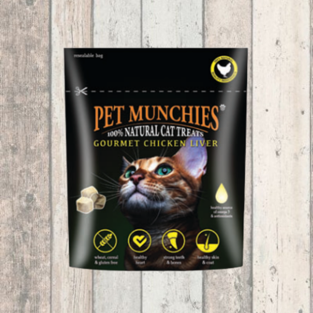 Gourmet Chicken Liver Pet Munchies Treats for Cats - Doghouse
