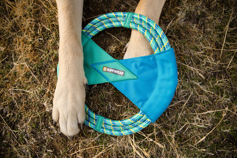 Ruffwear Pacific Ring Dog Toy Aurora Teal