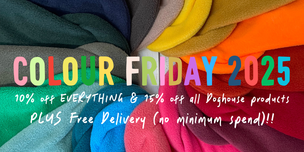 HAPPY COLOUR FRIDAY WEEKEND!