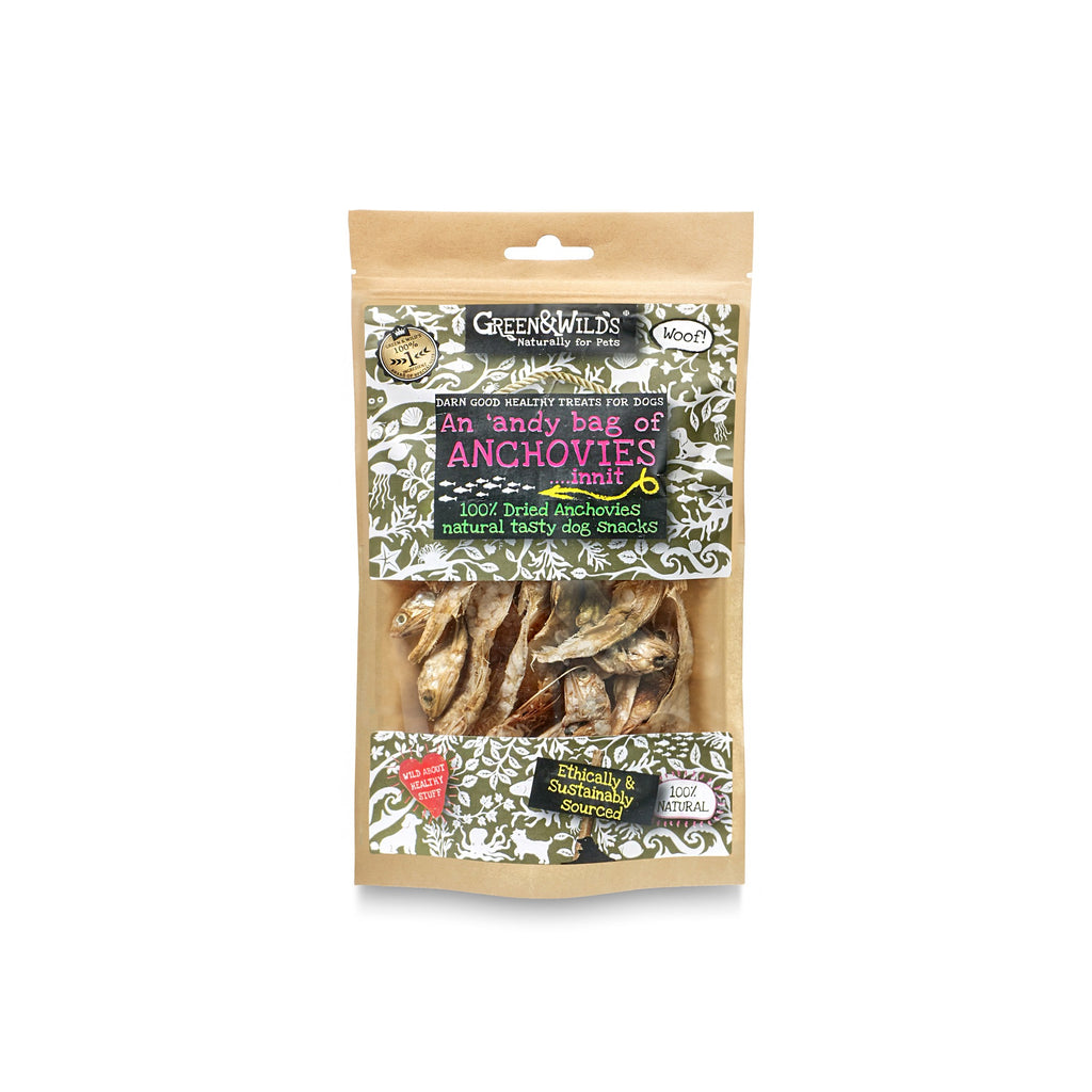 Green & Wilds Anchovies for Dogs