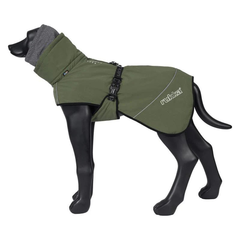 RUKKA Warm Up 2.0 Coat Olive for Dogs