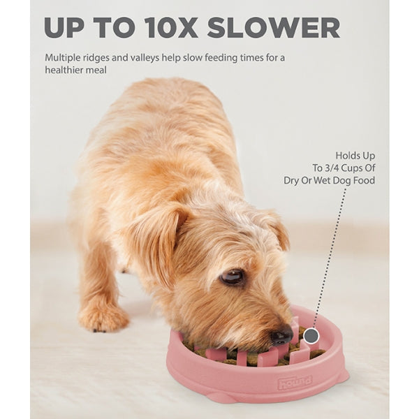 Outward Hound Fun Feeder Wave Pink – DOGHOUSE