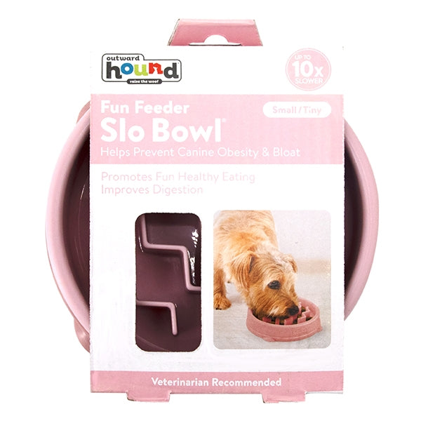 Outward Hound Fun Feeder Wave Pink - Main Image