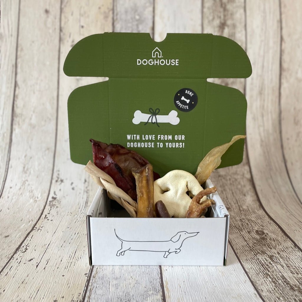 Small Natural Dog Treat Box