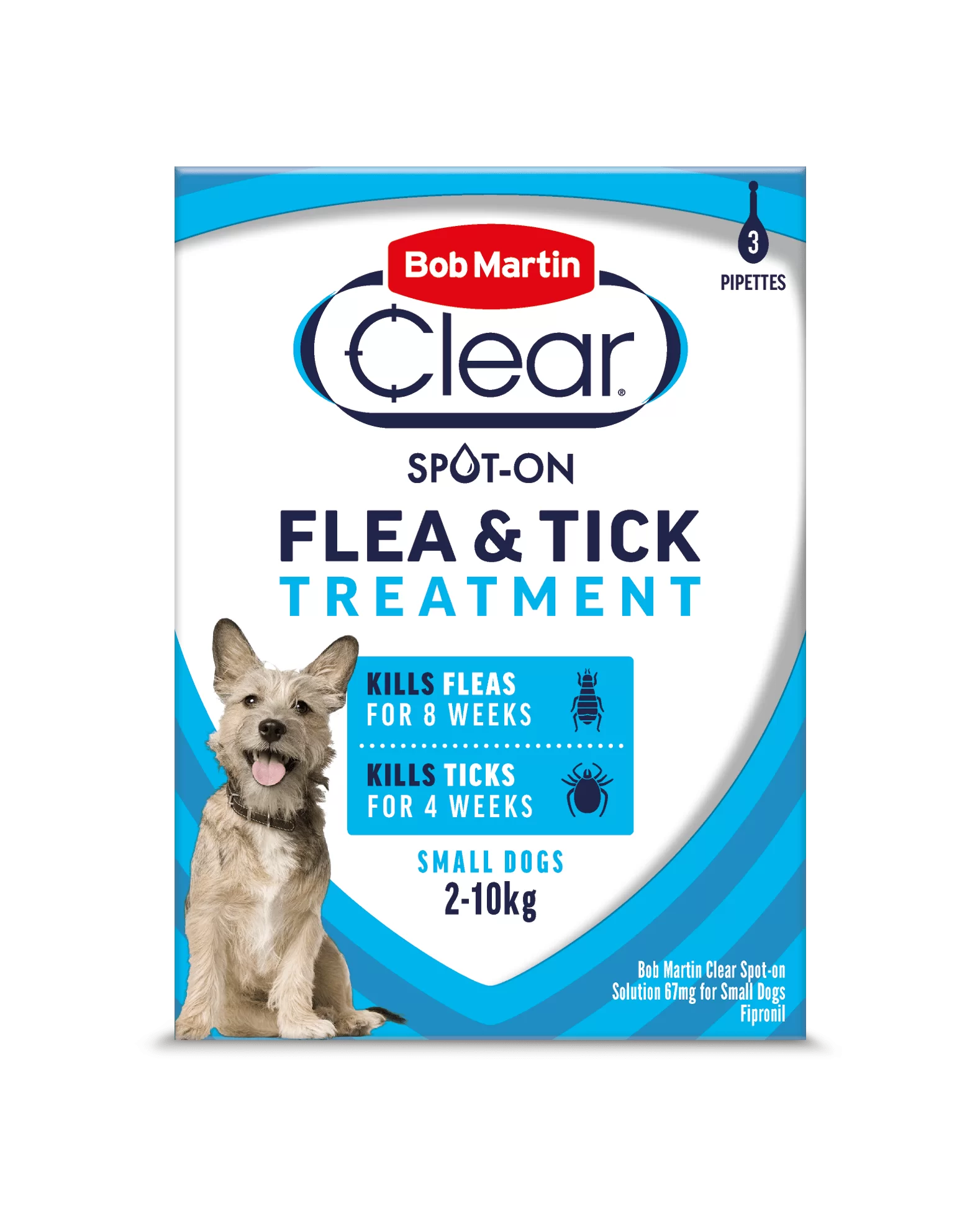 Bob Martin Flea and Tick Clear Spot On for Dogs DOGHOUSE