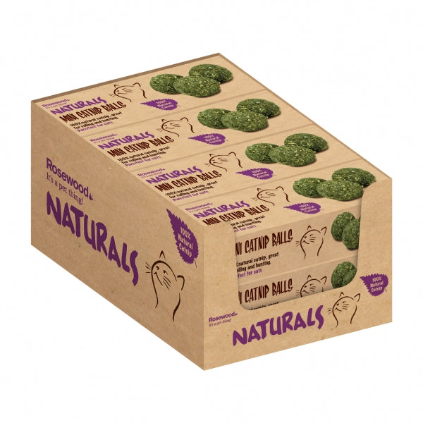 Naturals Mini Catnip Balls x3