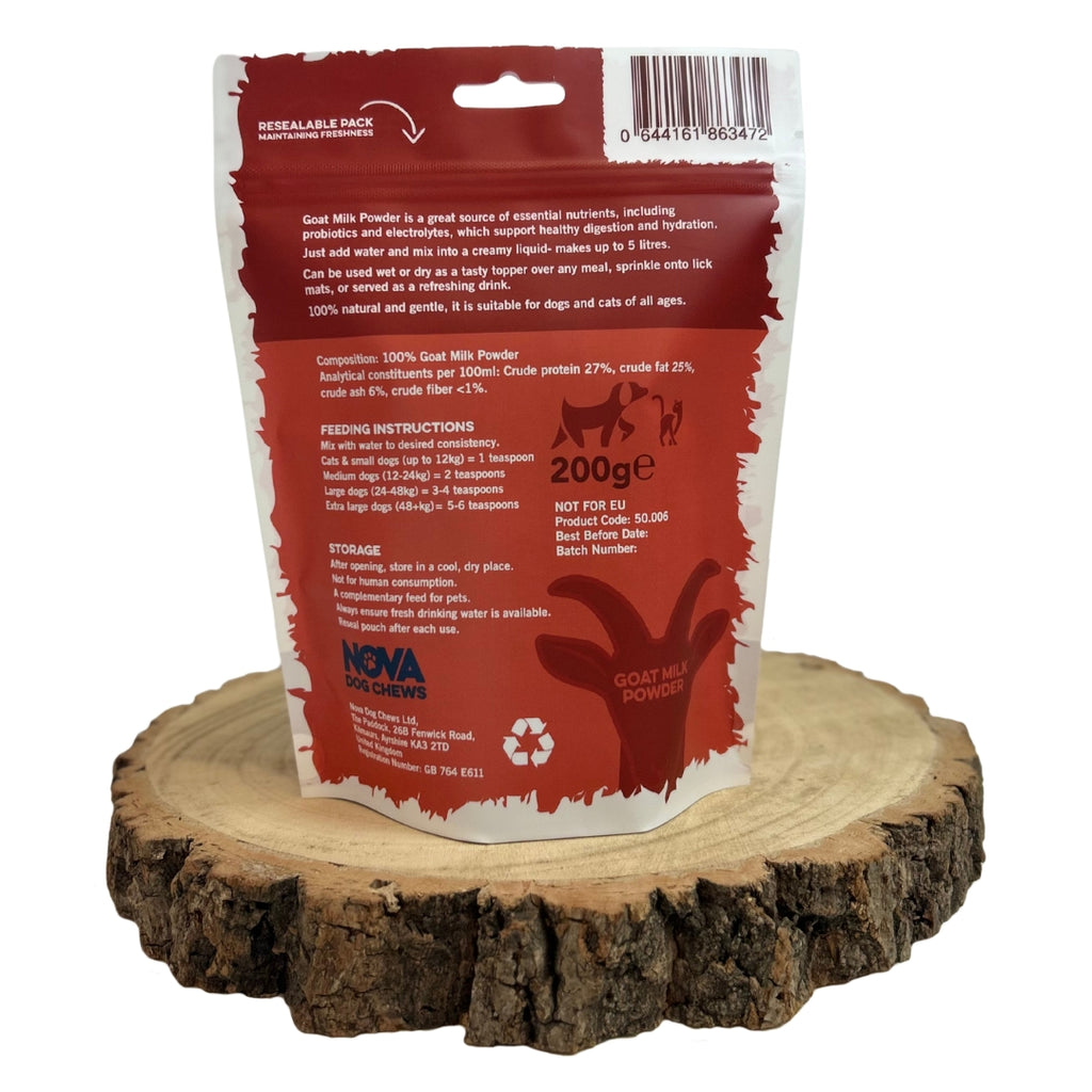 Nova Goats Milk Powder for Cats and Dogs