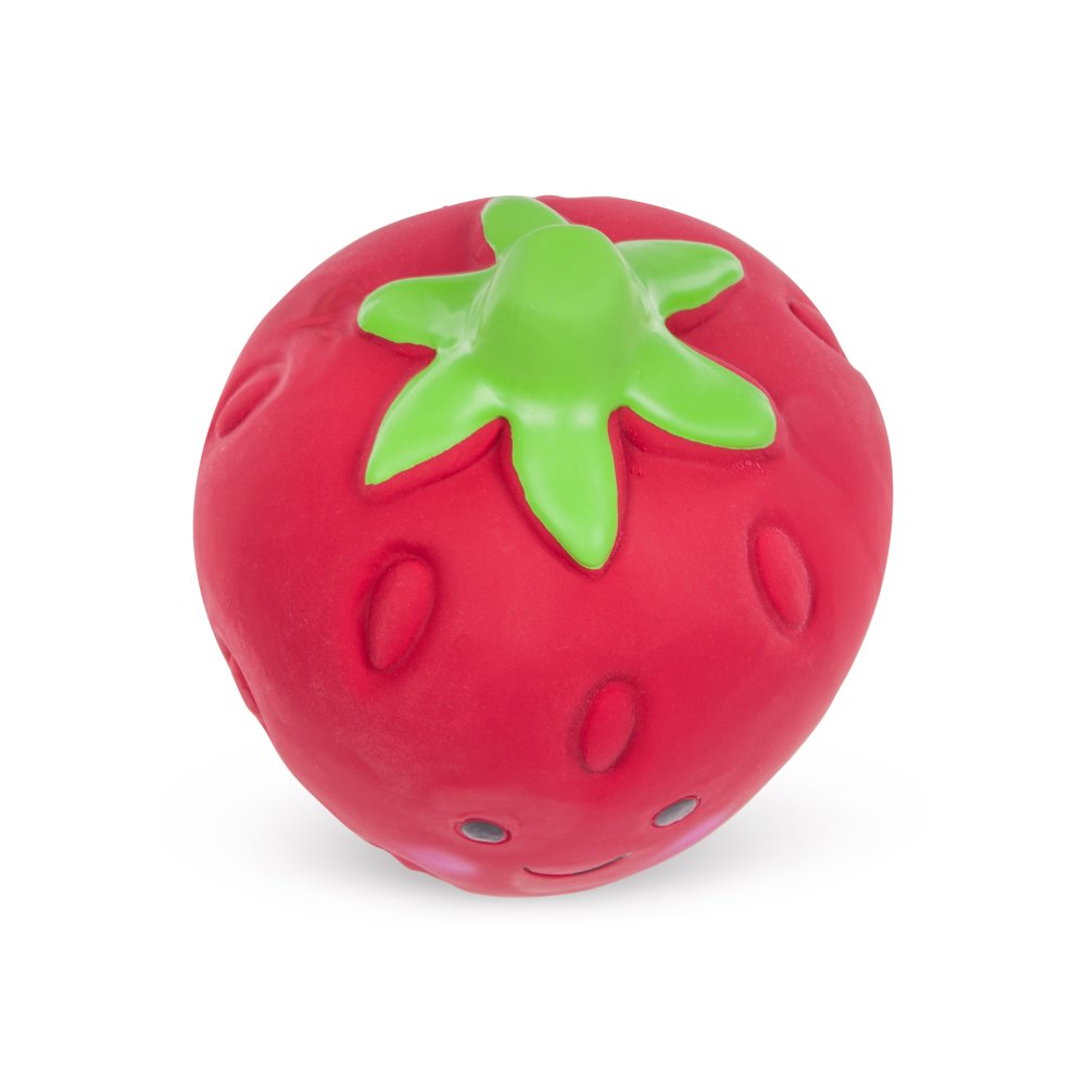GreenFingers Sofia Strawberry Latex Dog Toy