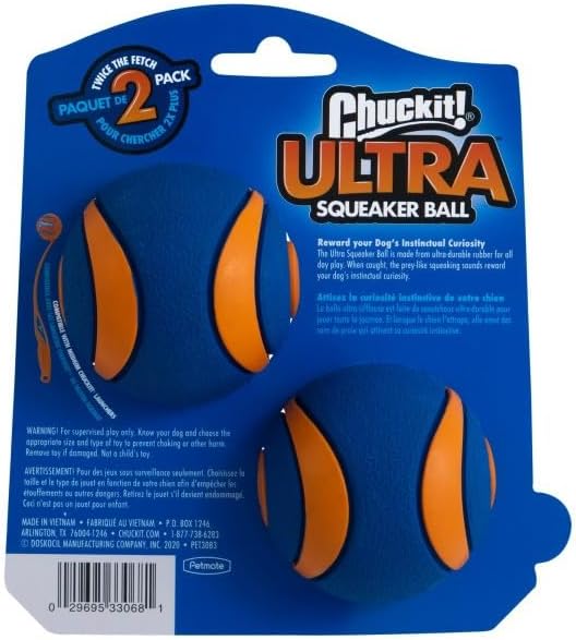 ChuckIt Ultra Squeaker Ball