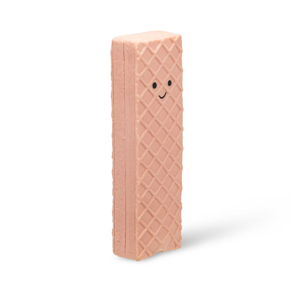 Foodie Faces - Afternoon Tea Latex Toys Pink Wafer