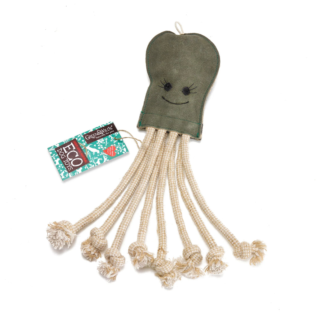 Green & Wilds Eco Toy Olive The Octopus