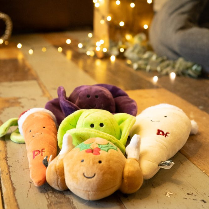 Petface Christmas Dinner Dog Toys