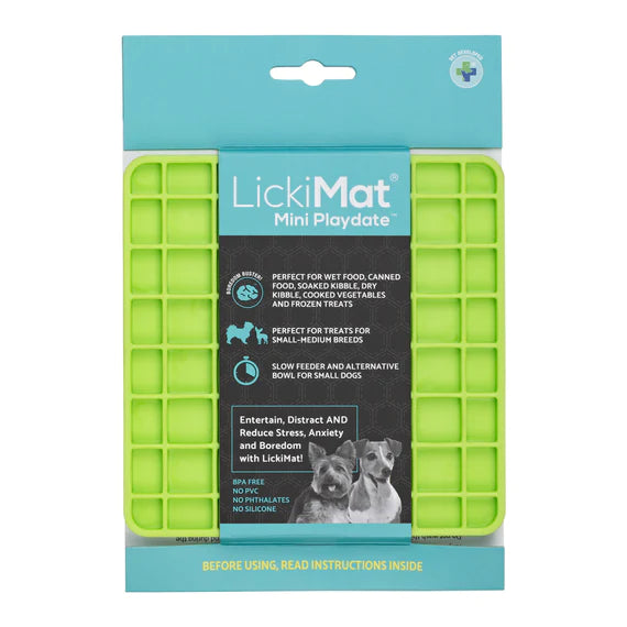 LickiMat™ Mini - Boredom Busters Green