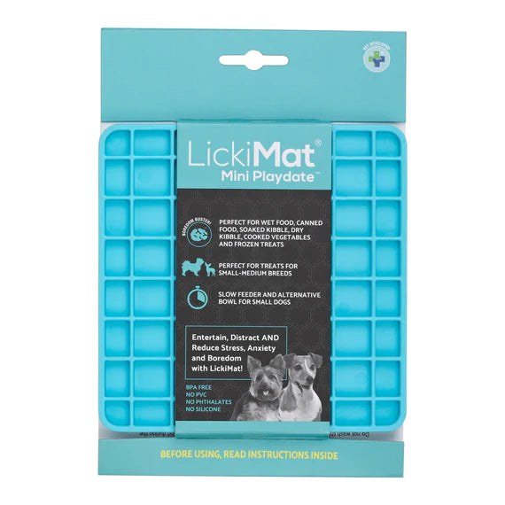 LickiMat™ Mini - Boredom Busters Turquoise