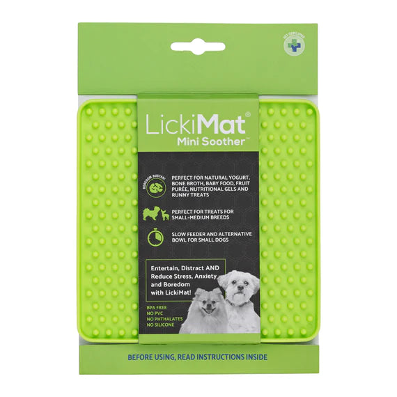 LickiMat™ Mini - Boredom Busters green