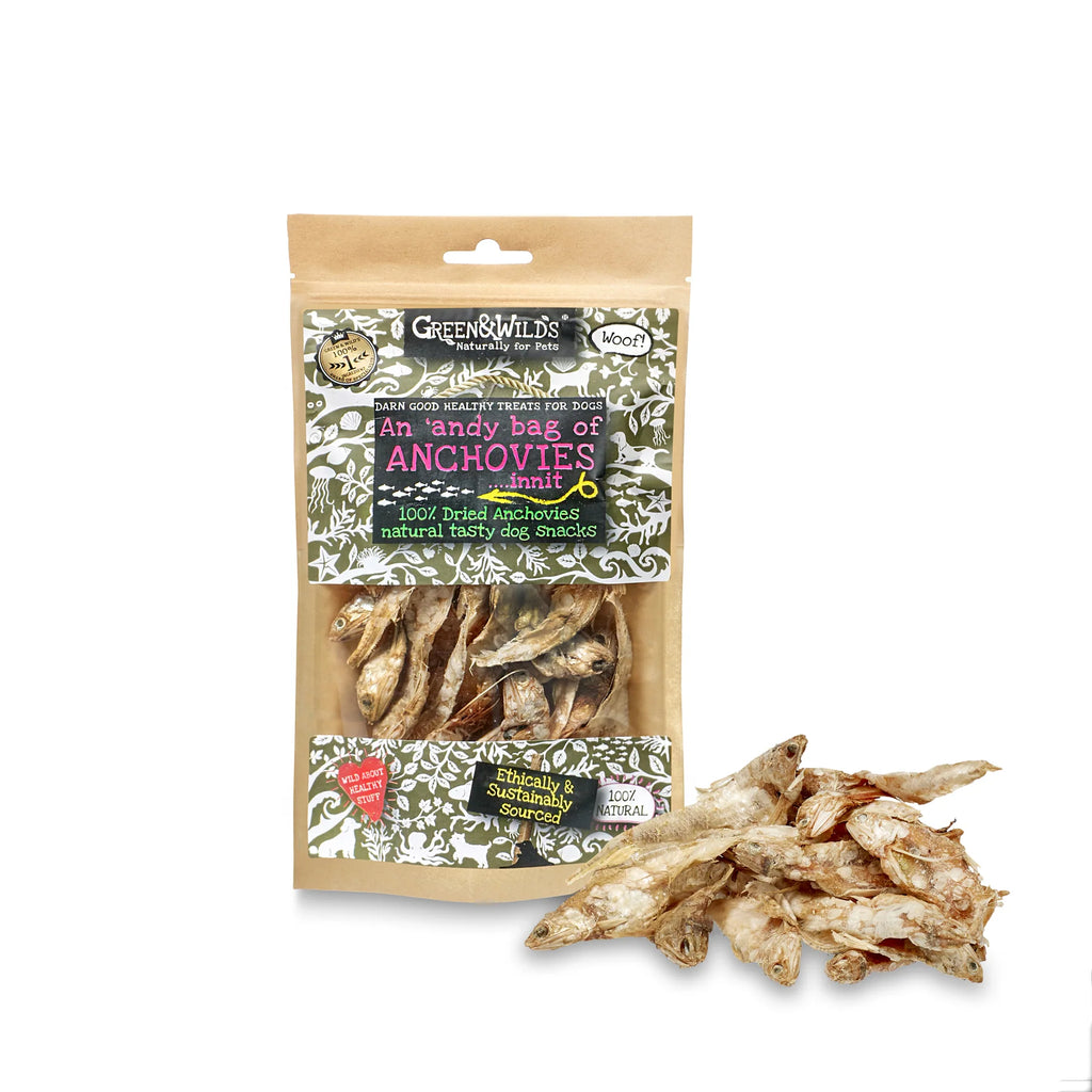 Green & Wilds Anchovies for Dogs
