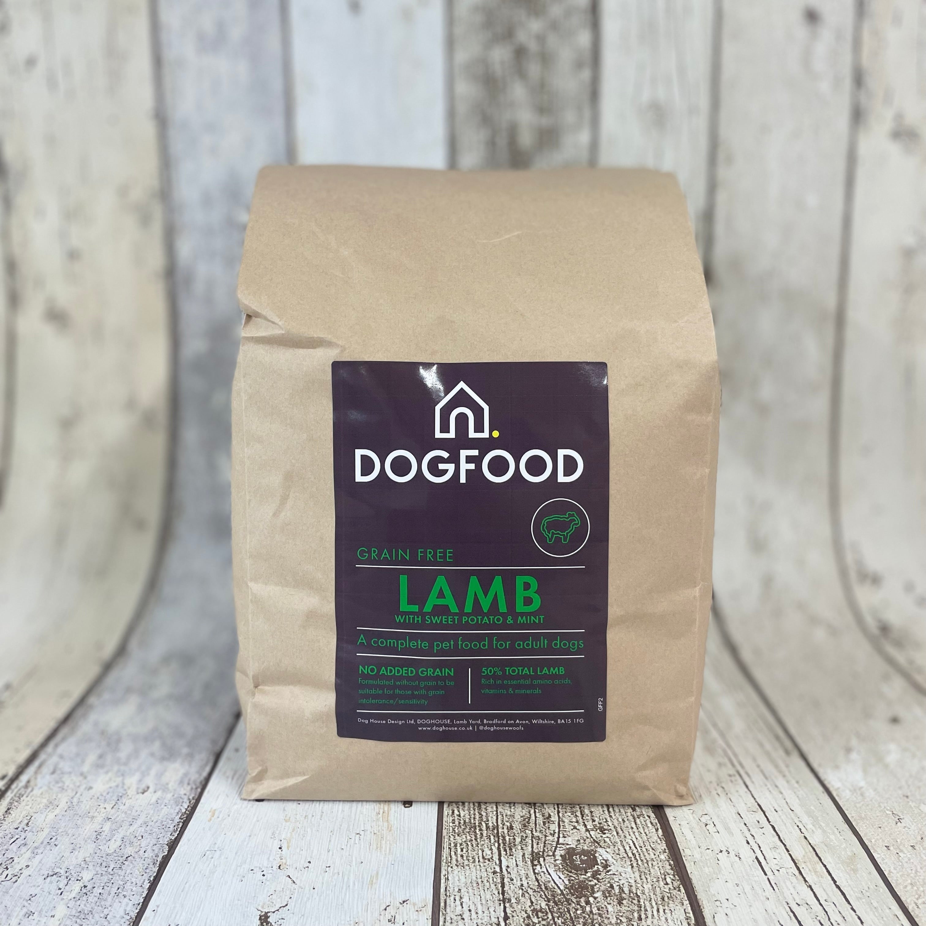 DOGFOOD Grain Free Lamb for Adult Dogs | DOGHOUSE Dry Food