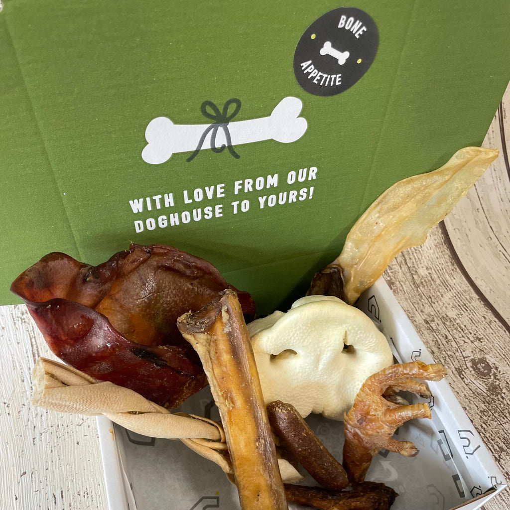 Doghouse Small Natural Dog Treat Box