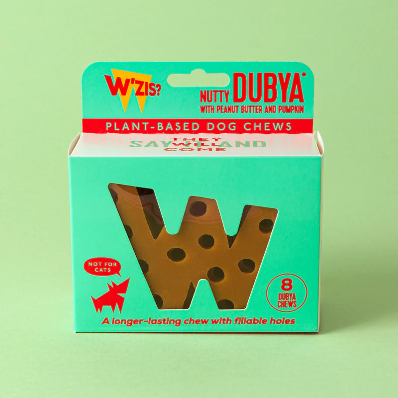 W'Zis Veggie Dubya Nutty Dog Treats