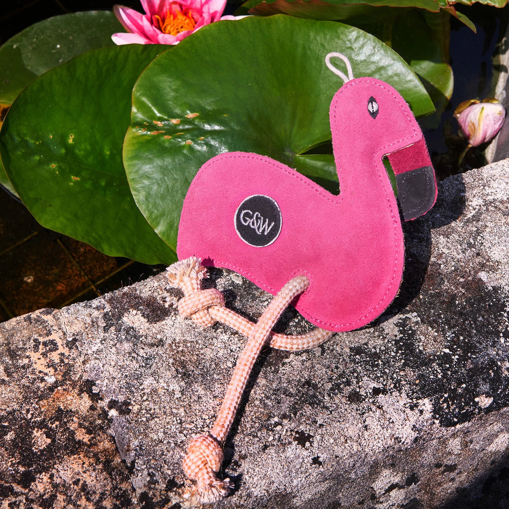 Green & Wilds Eco Toy Floyd the Flamingo