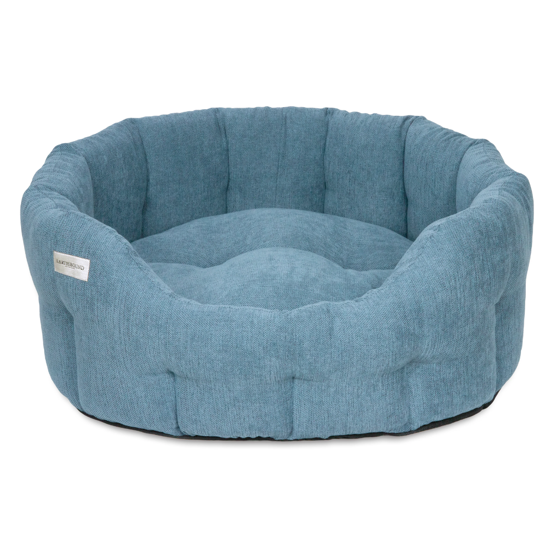 Earthbound Orkney Daisy Blue Dog Bed – DOGHOUSE - Main Image