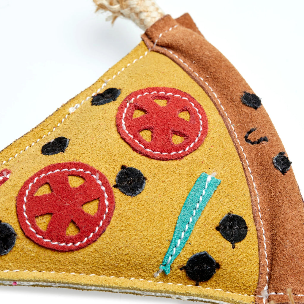 vGreen & Wilds Pepe Le Pizza Eco Dog Toy