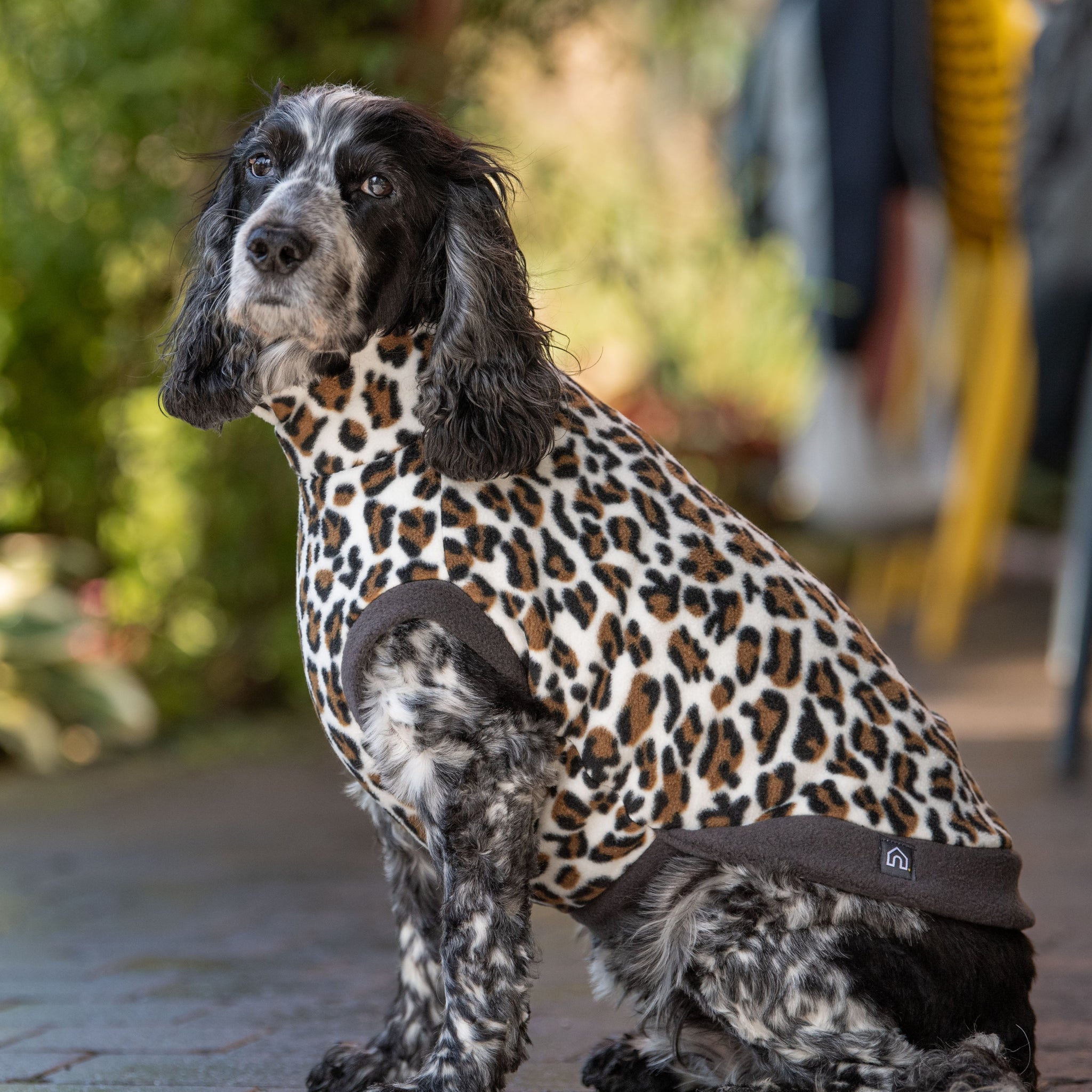 Wild Animal Print Fleece Jumper for Dogs Doghouse Dog Jumpers