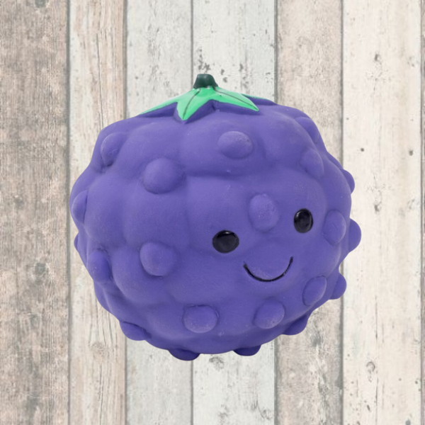 Foodie Faces Latex Blackberry Dog Toy | PETFACE | DOGHOUSE