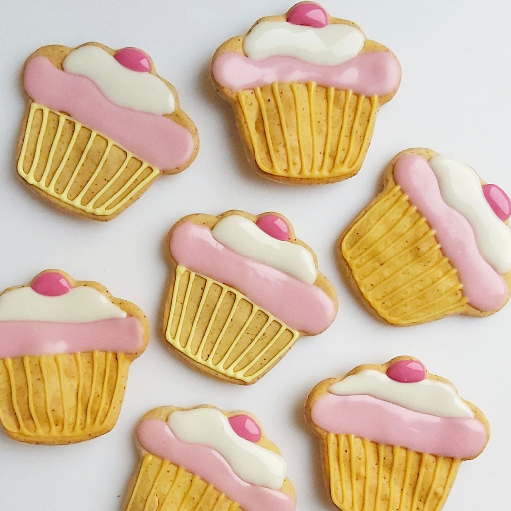 classic cupcake biscuits for dogs