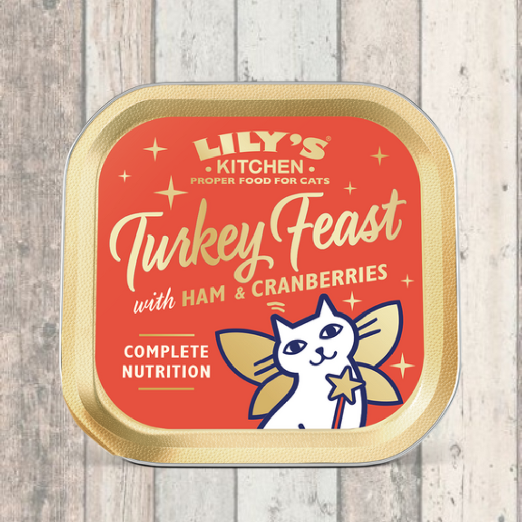 Lily's Kitchen Christmas Turkey & Ham Feast for Cats