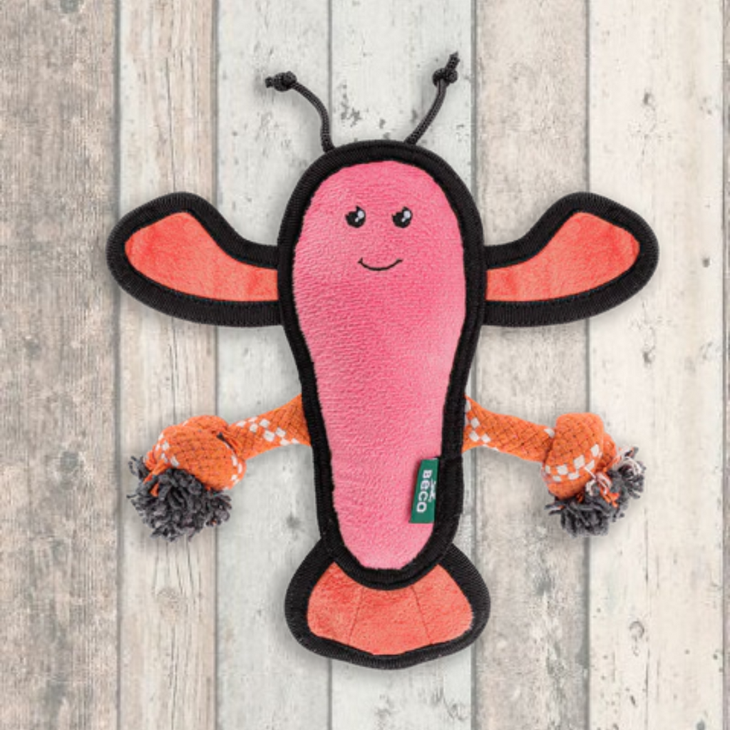 Beco Recycled Tough Toy Lobster