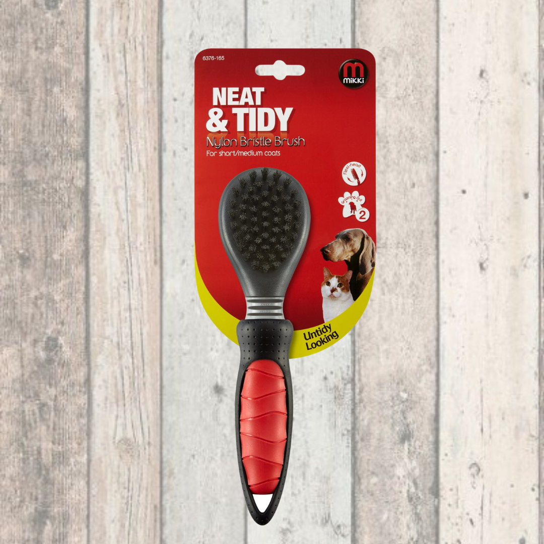 Mikki Nylon Dog Brush Dog Grooming Tools Doghouse DOGHOUSE