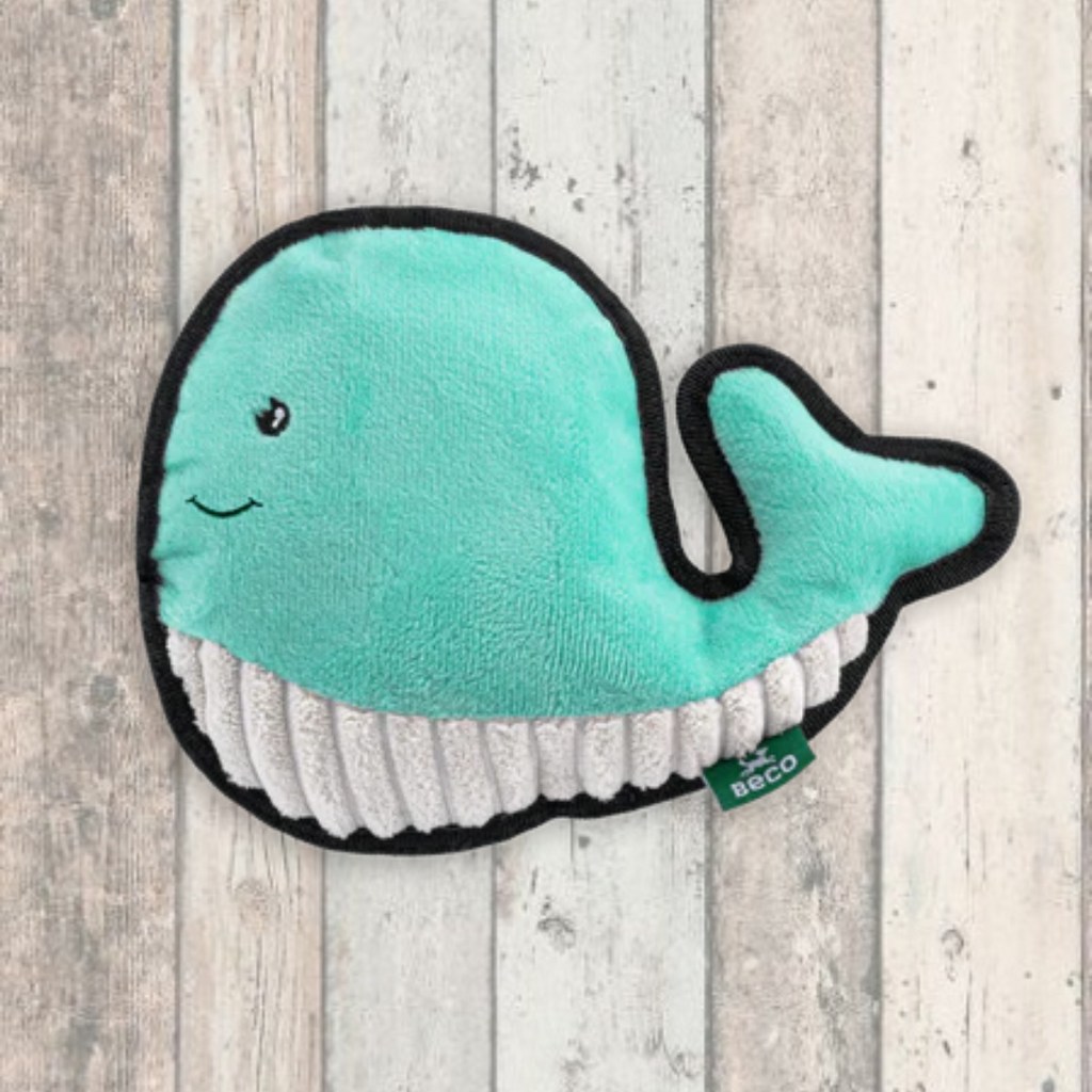 Beco Recycled Tough Toy Wesley Whale