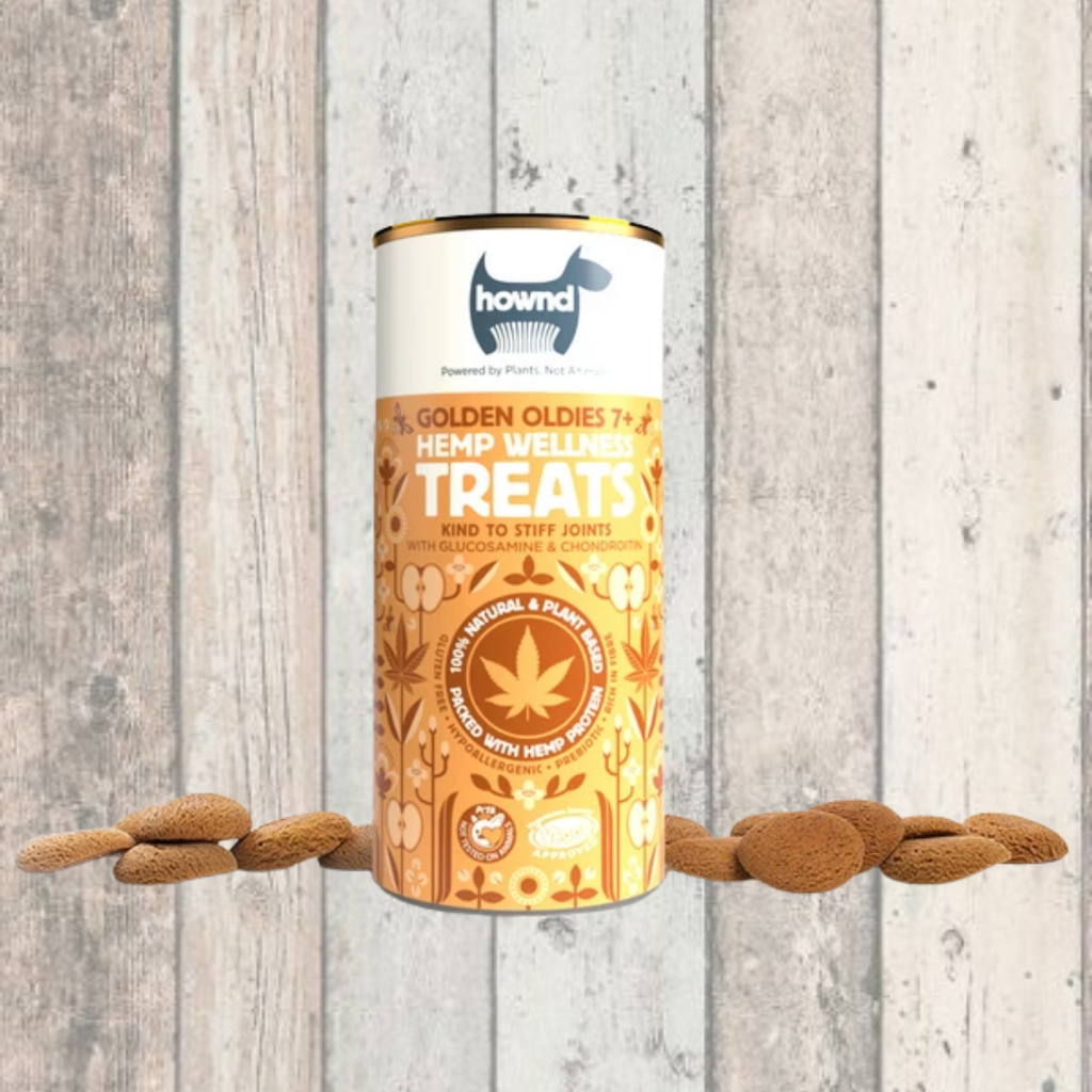 golden oldies dog treats for dogs aged 7+