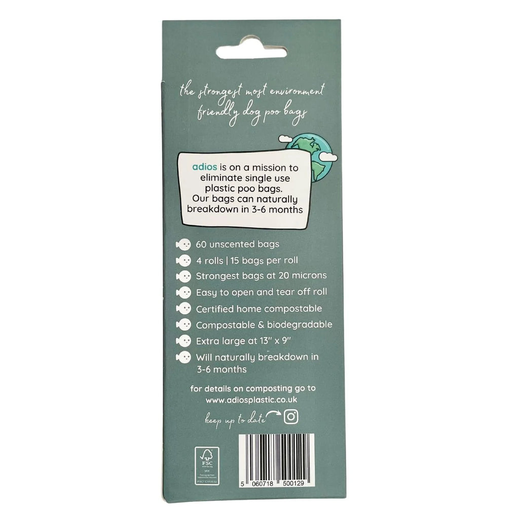 Adios Plastic Special Edition Christmas Poop Bags