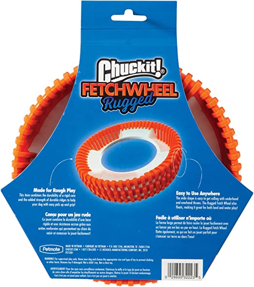Chuckit Fetch Wheel Rugged Dog Toy