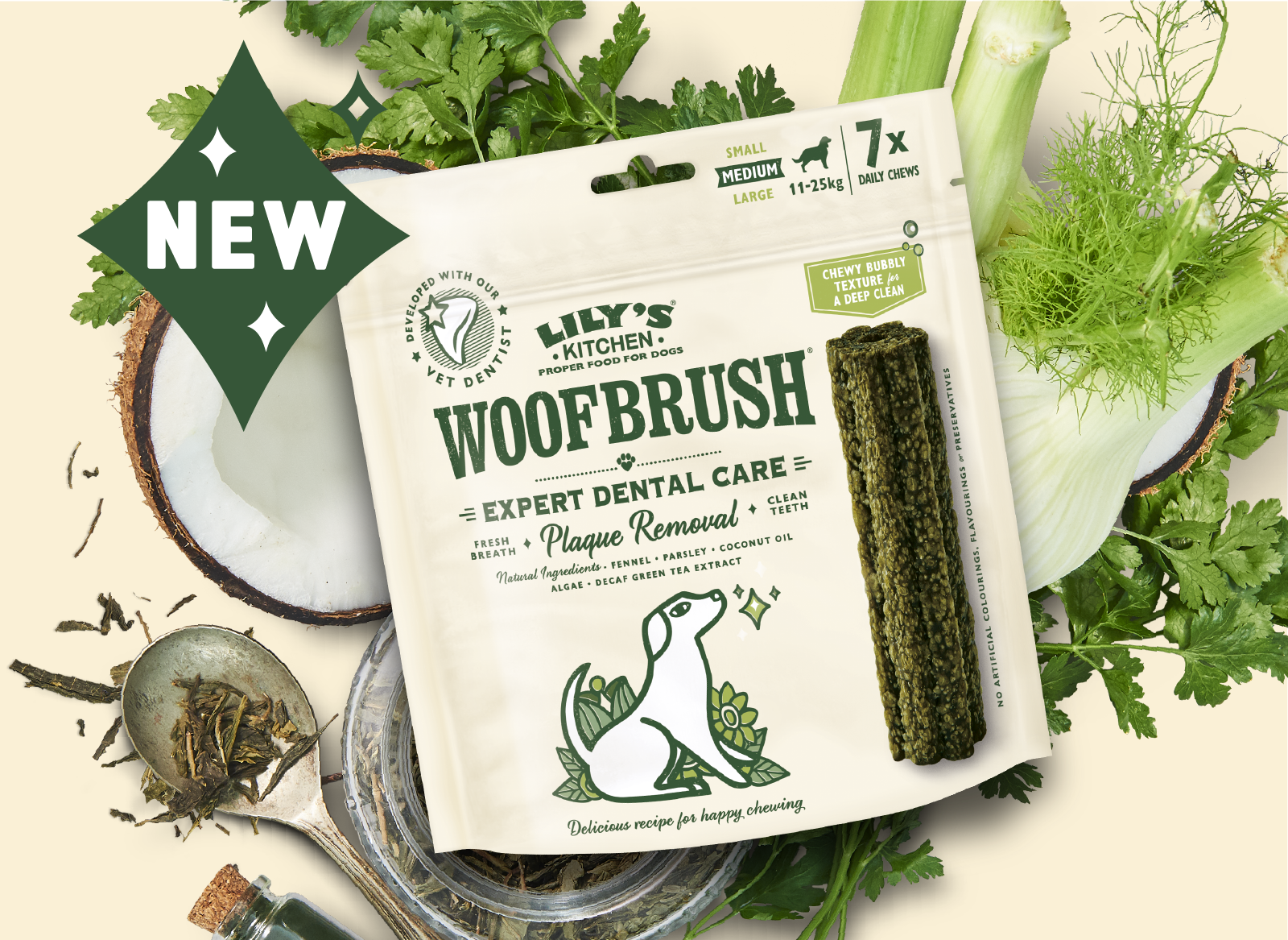 Lily's Kitchen Treats Woof Brush Doghouse – DOGHOUSE