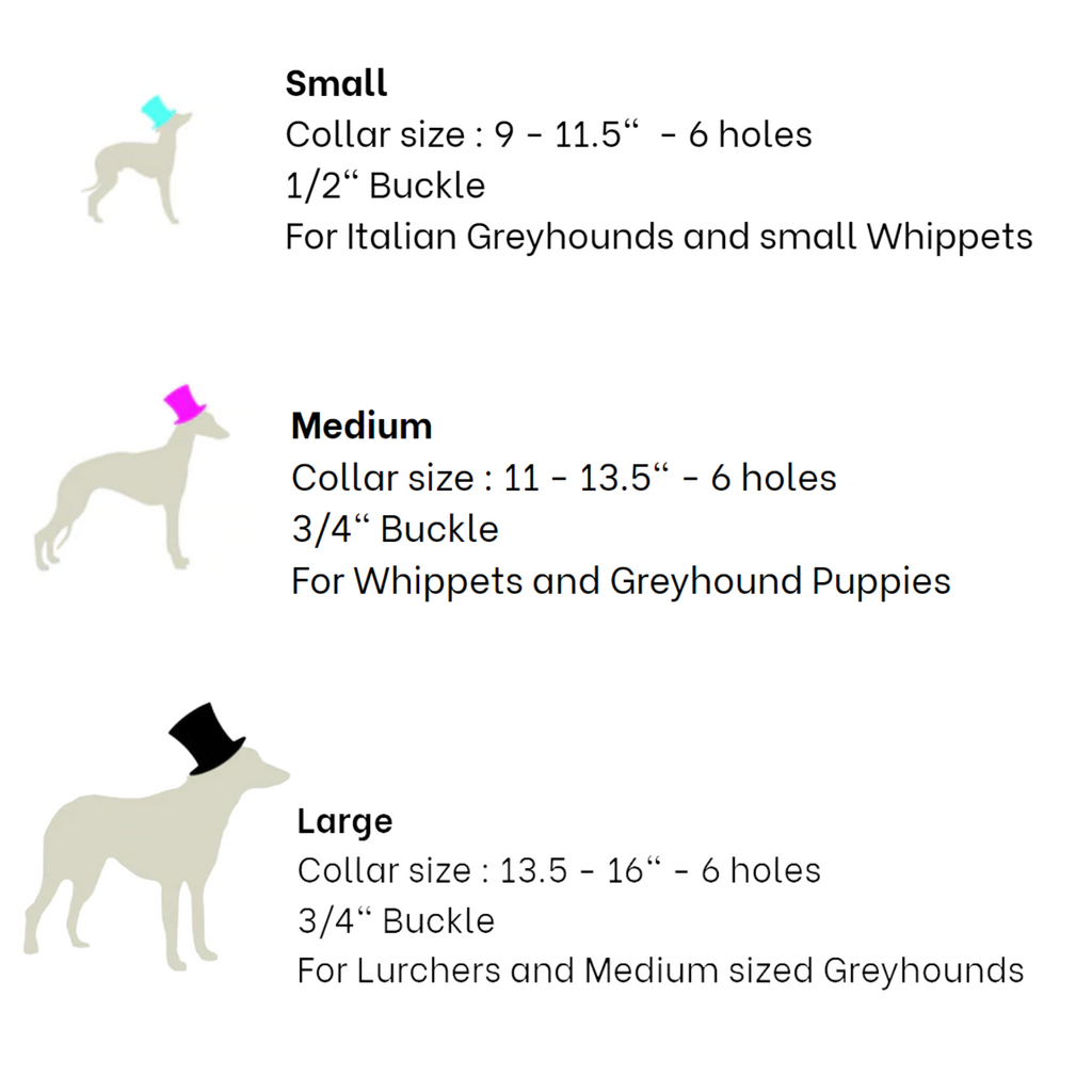 Sighthound Leather Dog Collars Absurd Design