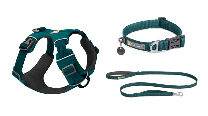 NEW Ruffwear Front Range® Dog Harness in Tumalo Teal - Doghouse