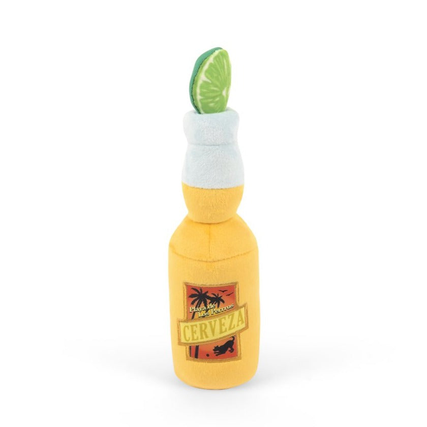 Cerveza Beer Bottle Dog Toy Tropical Paradise by P.L.A.Y.