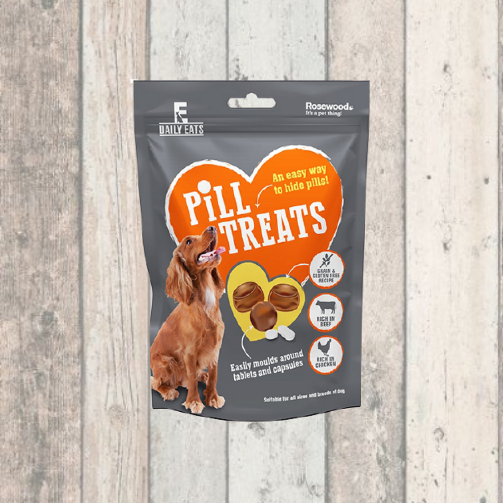 Dog treat for sales pills