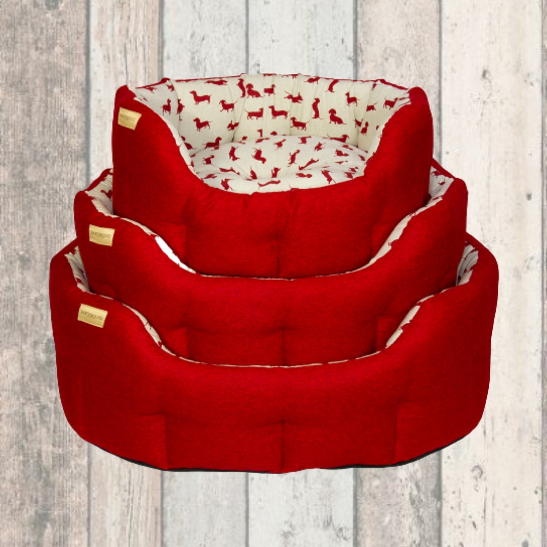 Red dog discount bed