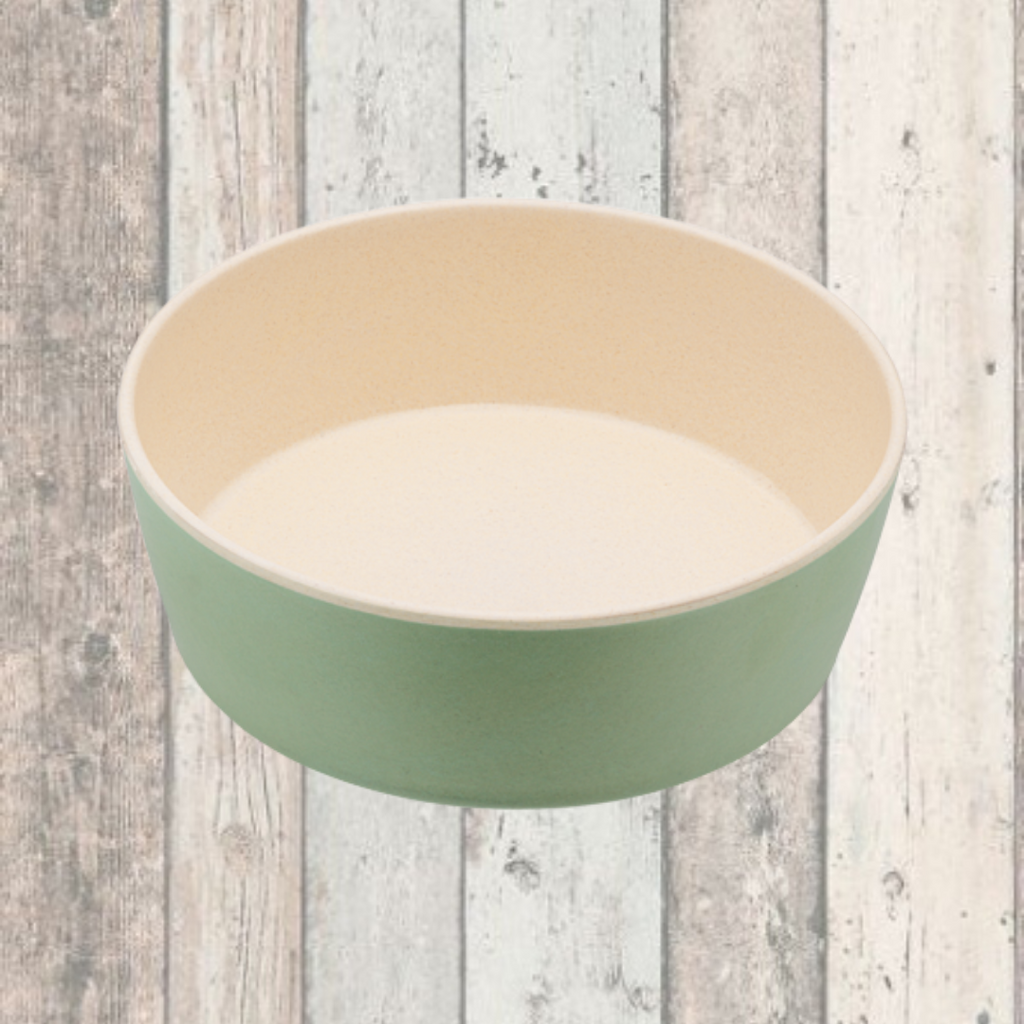 Beco Pets Classic Bamboo Food Bowl - Doghouse