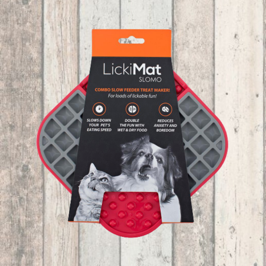 Avont Lick Mat for Dogs Cats, Dog Cat Lick Mat Slow Feeder for Wet
