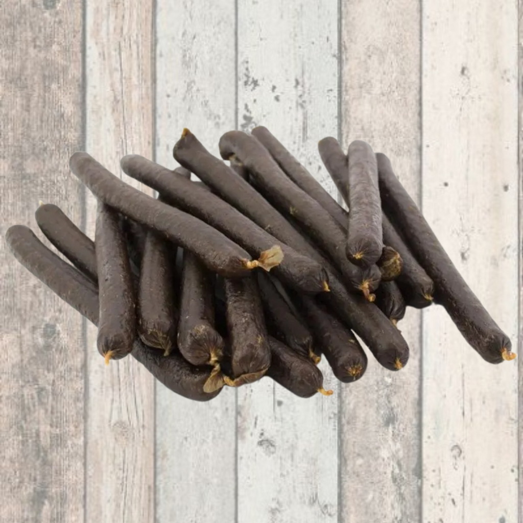 black pudding stick for dogs