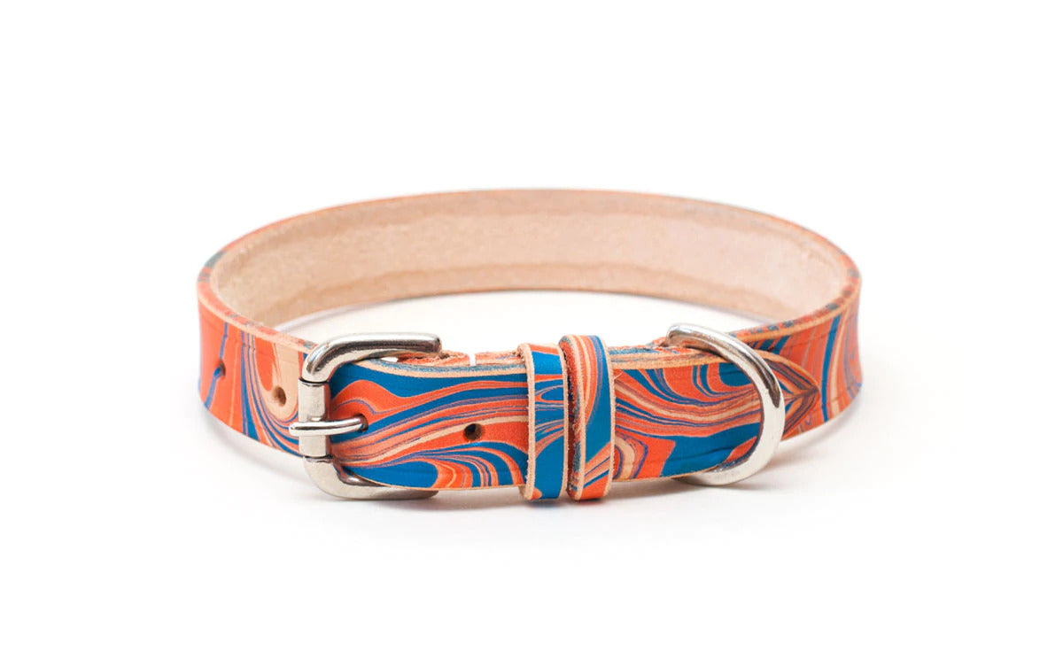 Patterned Leather Dog Collars | Absurd Design | DOGHOUSE