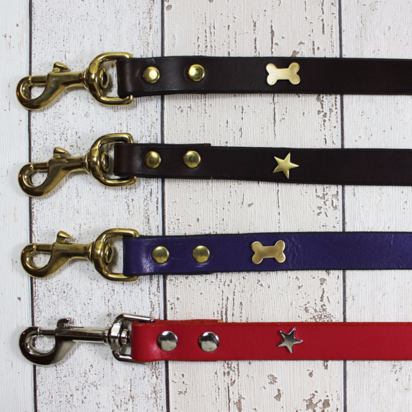 Creature Clothes Chocolate Star Dog Lead - Doghouse