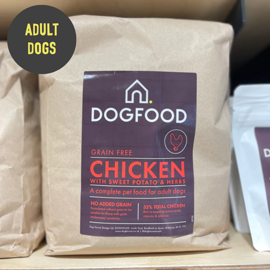 DOGFOOD Grain Free Chicken for Adult Dogs | DOGHOUSE Dry Food